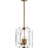 Acrylic Square Pendant - 4 Light