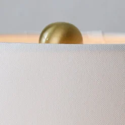 Alabaster Egg Table Lamp