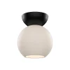 Alamosa Opal Glass Ceiling Light - Small