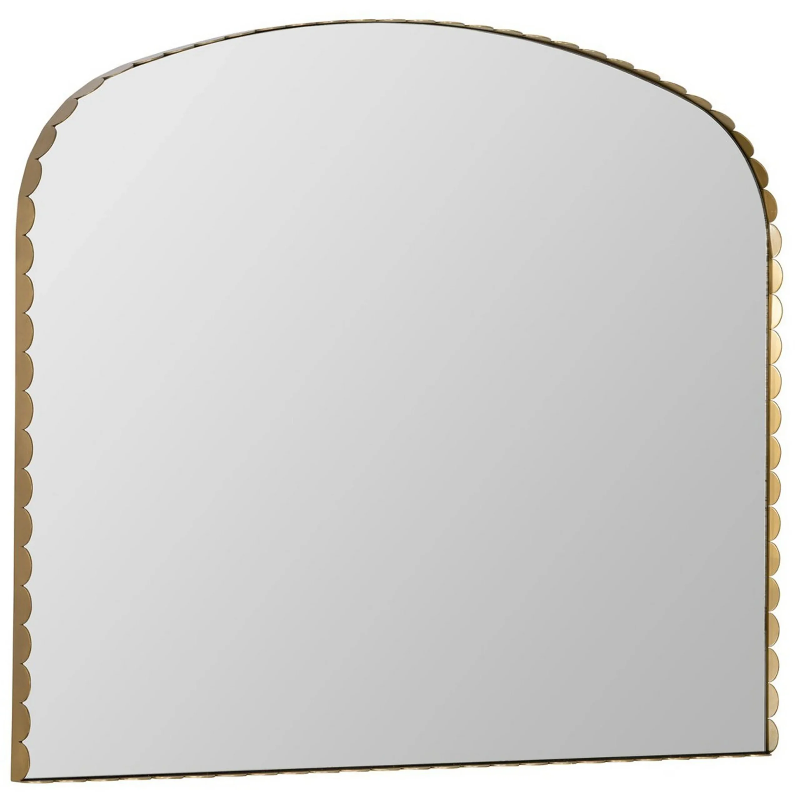 Alanis Scalloped Arched Mirror