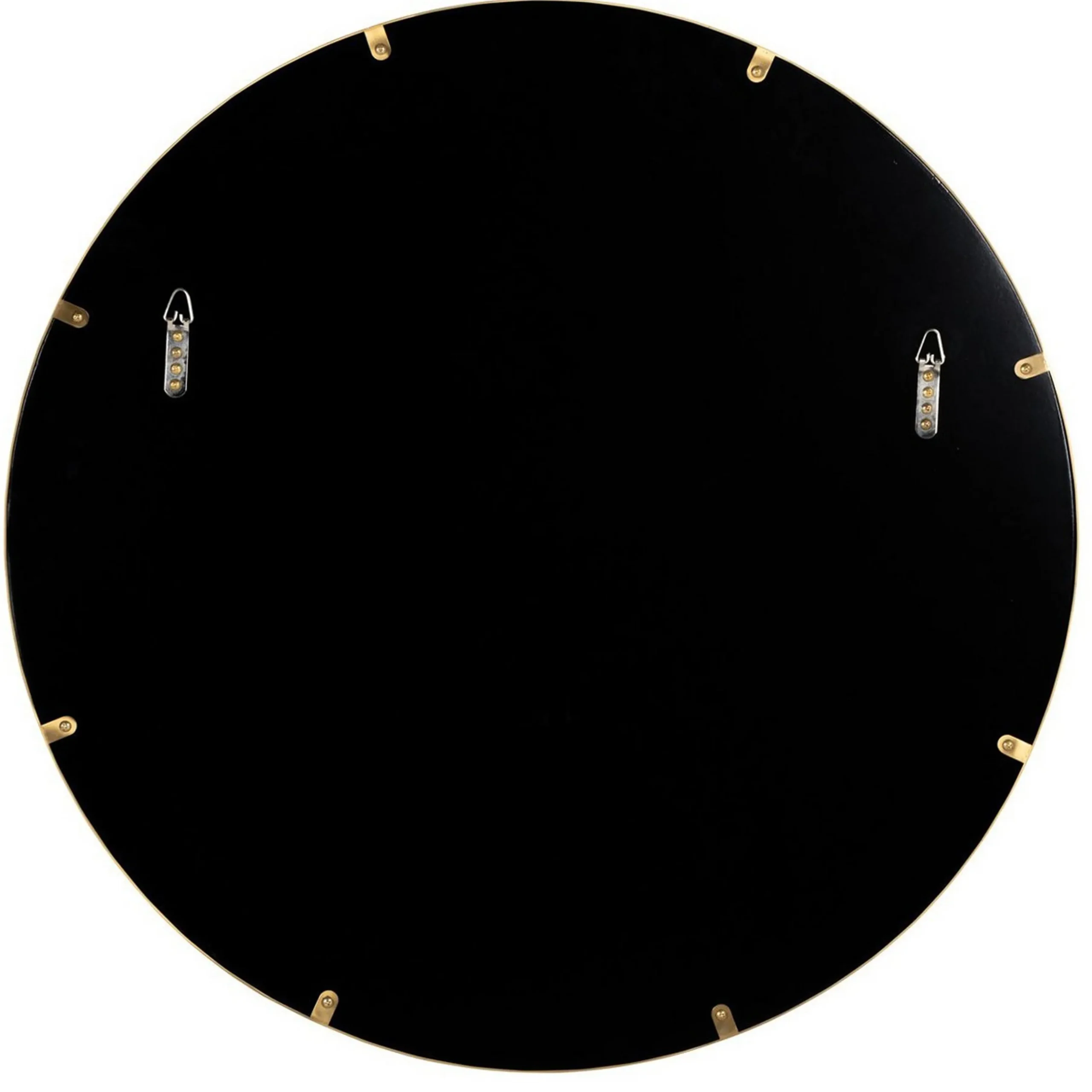 Alanis Scalloped Round Mirror