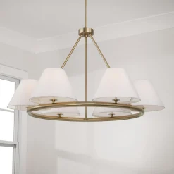 Alector Ring Chandelier - 6 Light