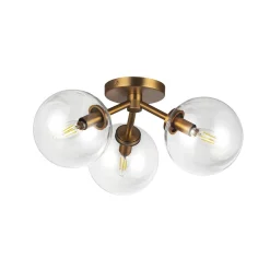 Algonac Spheres Ceiling Light - Clear