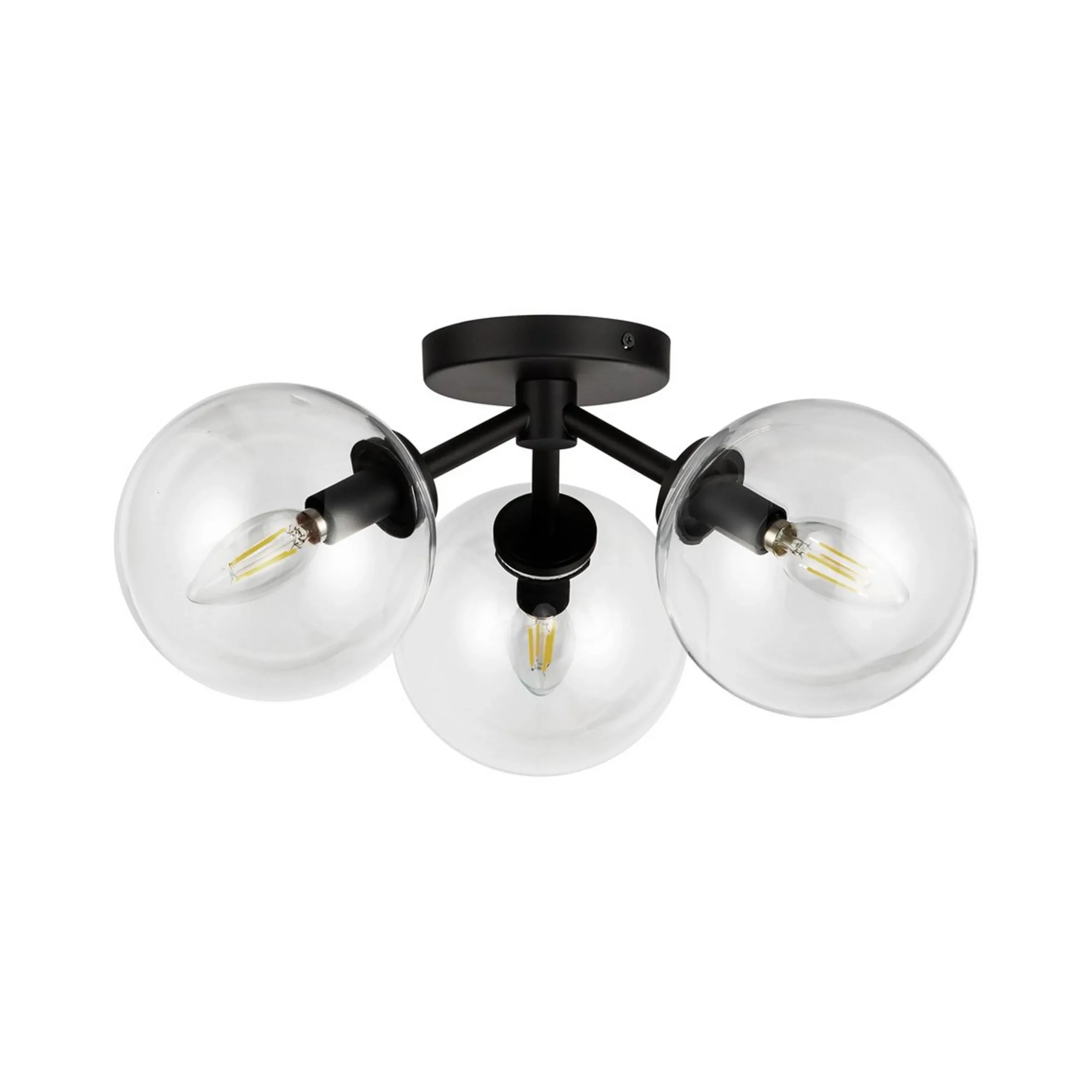 Algonac Spheres Ceiling Light - Clear