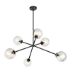Algonac Spheres Chandelier - Clear