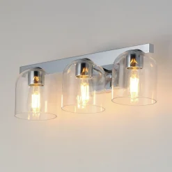 Amanda Vanity Light - 3 Light - Clear