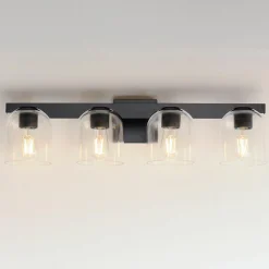 Amanda Vanity Light - 4 Light - Clear