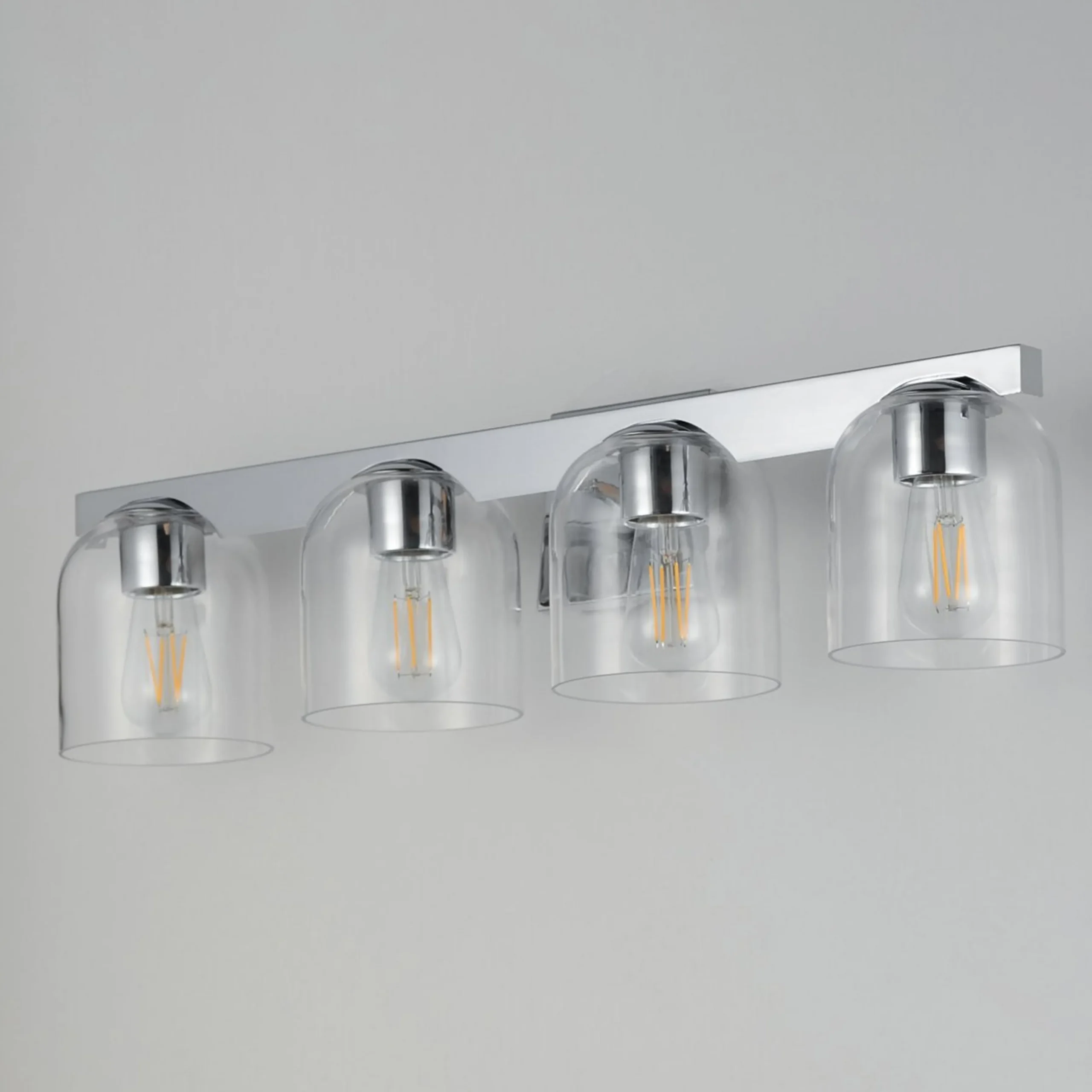 Amanda Vanity Light - 4 Light - Clear