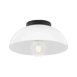 Andrina Dome Ceiling Light - Opal Glass