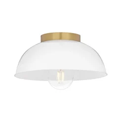 Andrina Dome Ceiling Light - Opal Glass