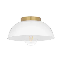 Andrina Dome Ceiling Light - Opal Glass
