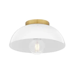 Andrina Dome Ceiling Light - Opal Glass