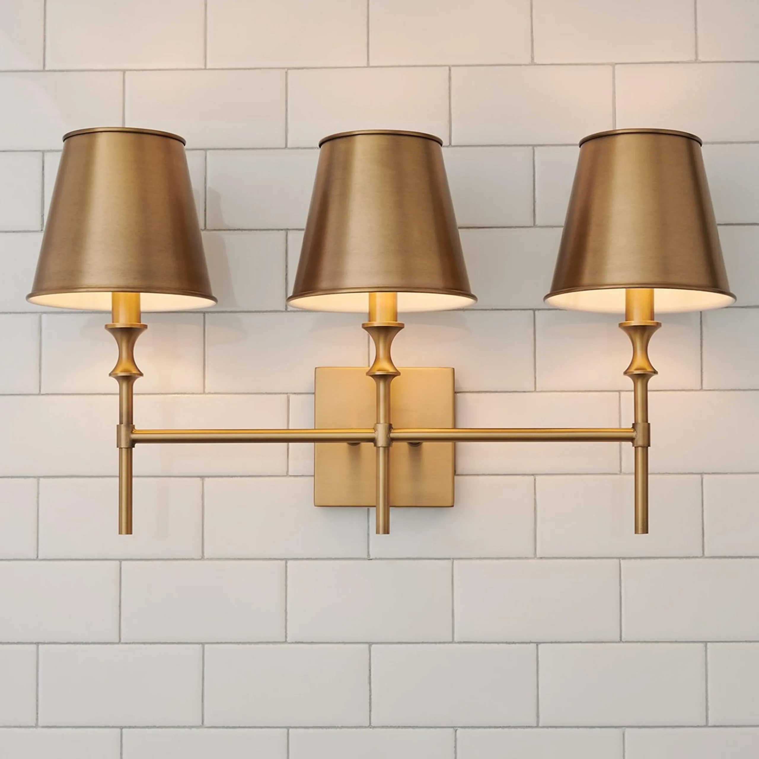 Antigue Vanity Light - 3 Light