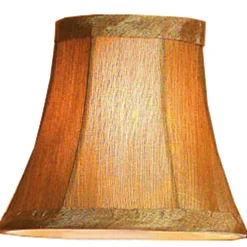 5" Antique Gold Bell Chandelier Shade