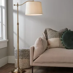 Arched Bridge Arm Adjustable Floor Lamp