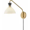 Arendelle Glass Swing Arm Sconce