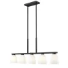 Arete Island Chandelier - 5 Light