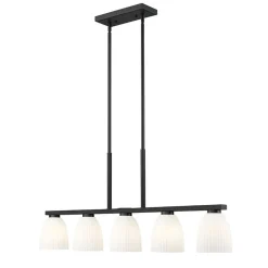 Arete Island Chandelier - 5 Light