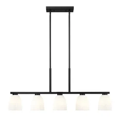 Arete Island Chandelier - 5 Light