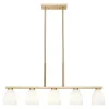 Arete Island Chandelier - 5 Light