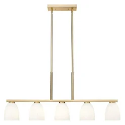 Arete Island Chandelier - 5 Light