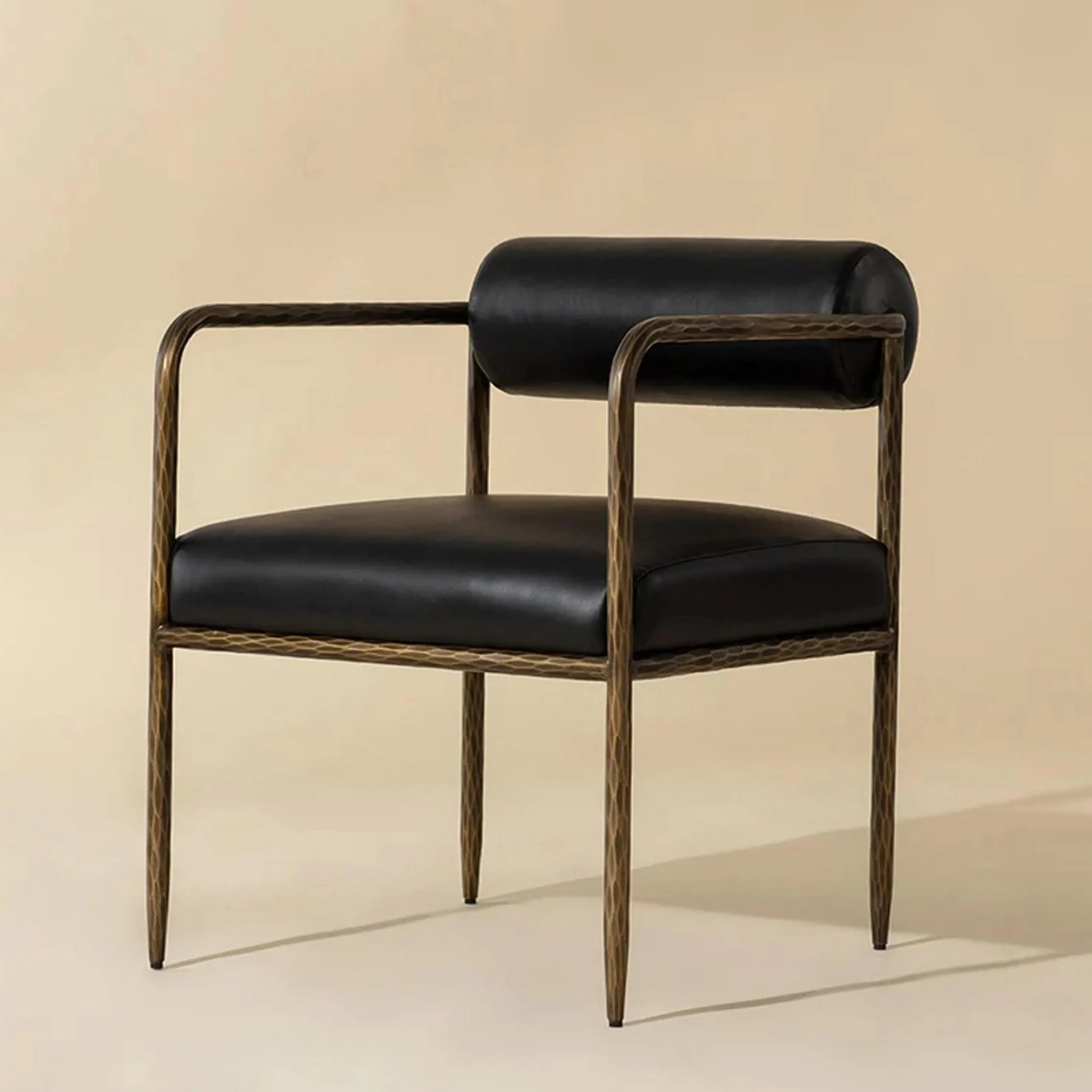 Arghavan Dining Chair - Leather