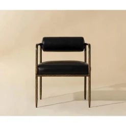 Arghavan Dining Chair - Leather