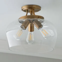 Ashley Semi-Flush Ceiling Light