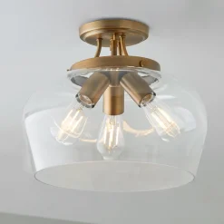 Ashley Semi-Flush Ceiling Light