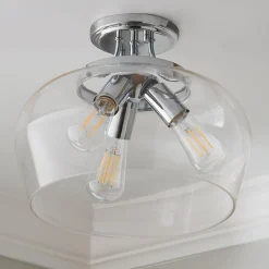 Ashley Semi-Flush Ceiling Light