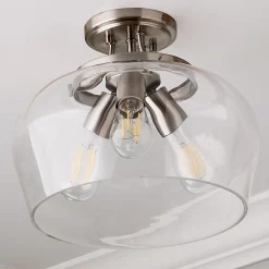Ashley Semi-Flush Ceiling Light