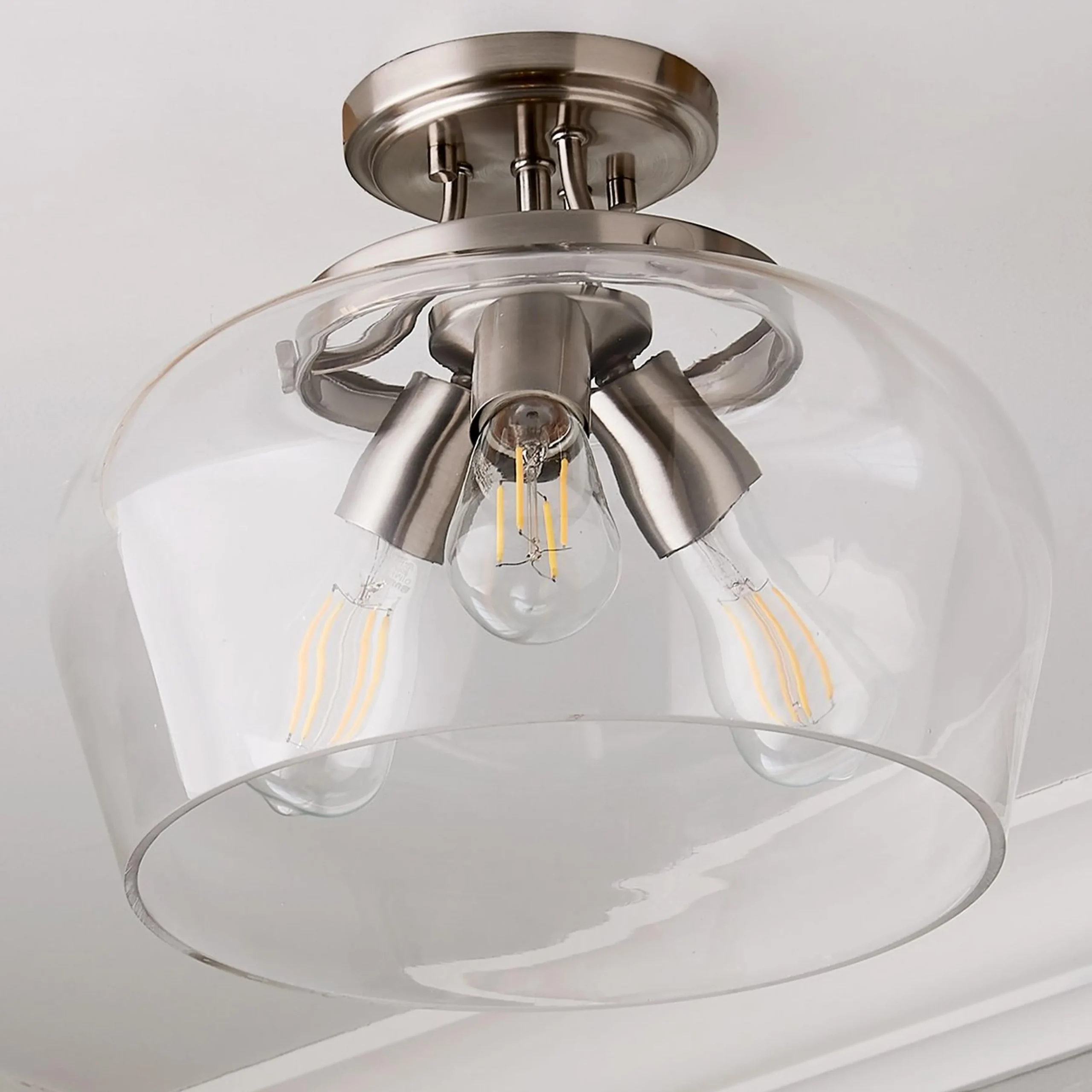Ashley Semi-Flush Ceiling Light