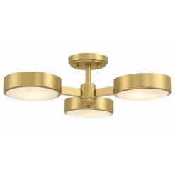 Asterism Stone Semi-Flush Ceiling Light