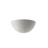 Atlas Ceramic Sconce - Small - Bisque