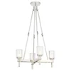 Aurind Cross Chandelier - 4 Light - Crystal