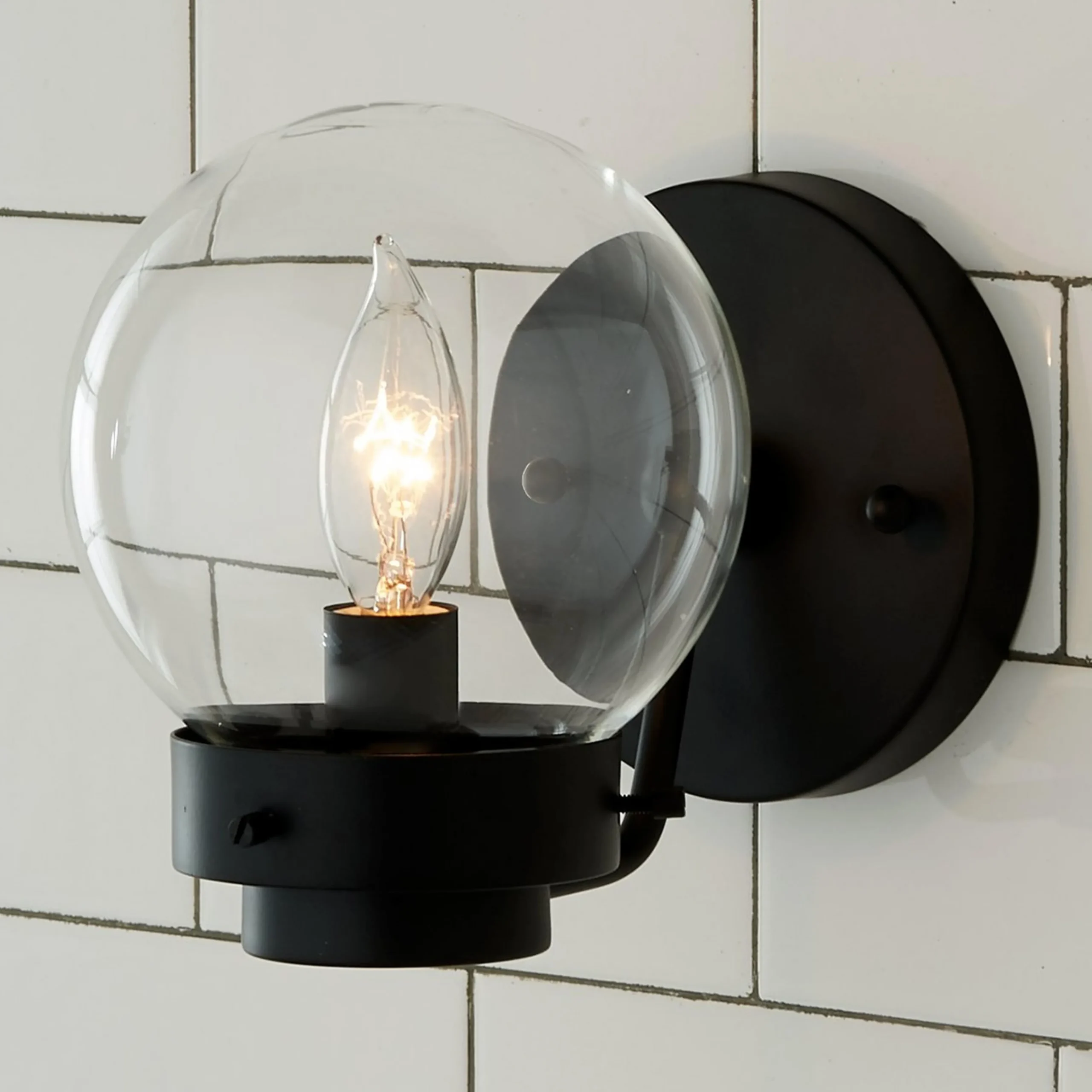 Axis Globe Bath Sconce