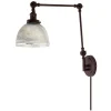 Banner Triple Joint Swing Arm - Mercury Glass Dome