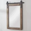 Barn Door Framed Mirror