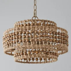 Beaded Bliss Drum Chandelier