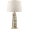 Beaded Obelisk Table Lamp