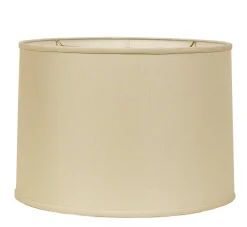 16" Belgian Linen Drum Shade