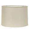 18" Belgian Linen Drum Shade