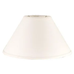 18" Belgian Linen Wide Tapered Shade
