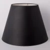 16" Black Paper Empire Lamp Shade