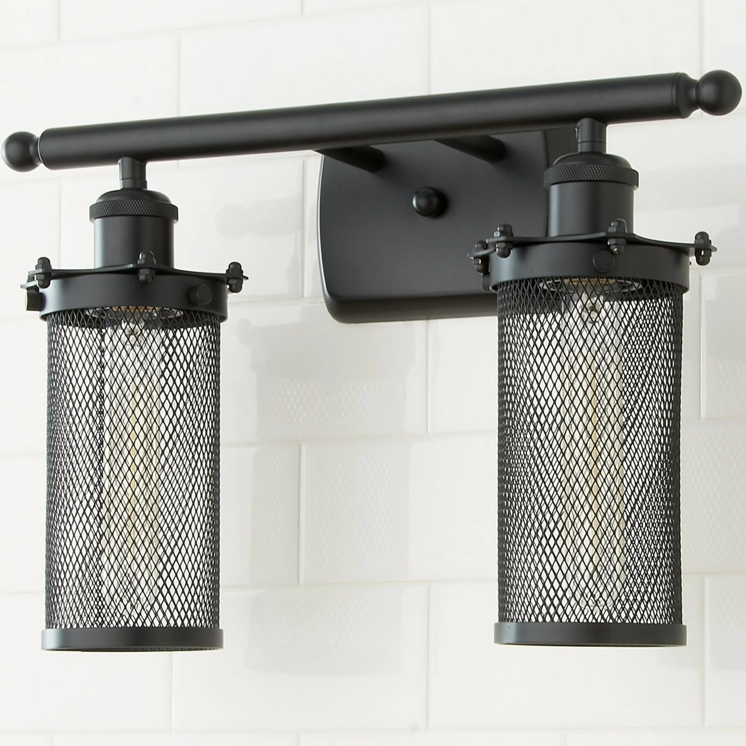 Bleecker Mesh Vanity Light - 2 Light
