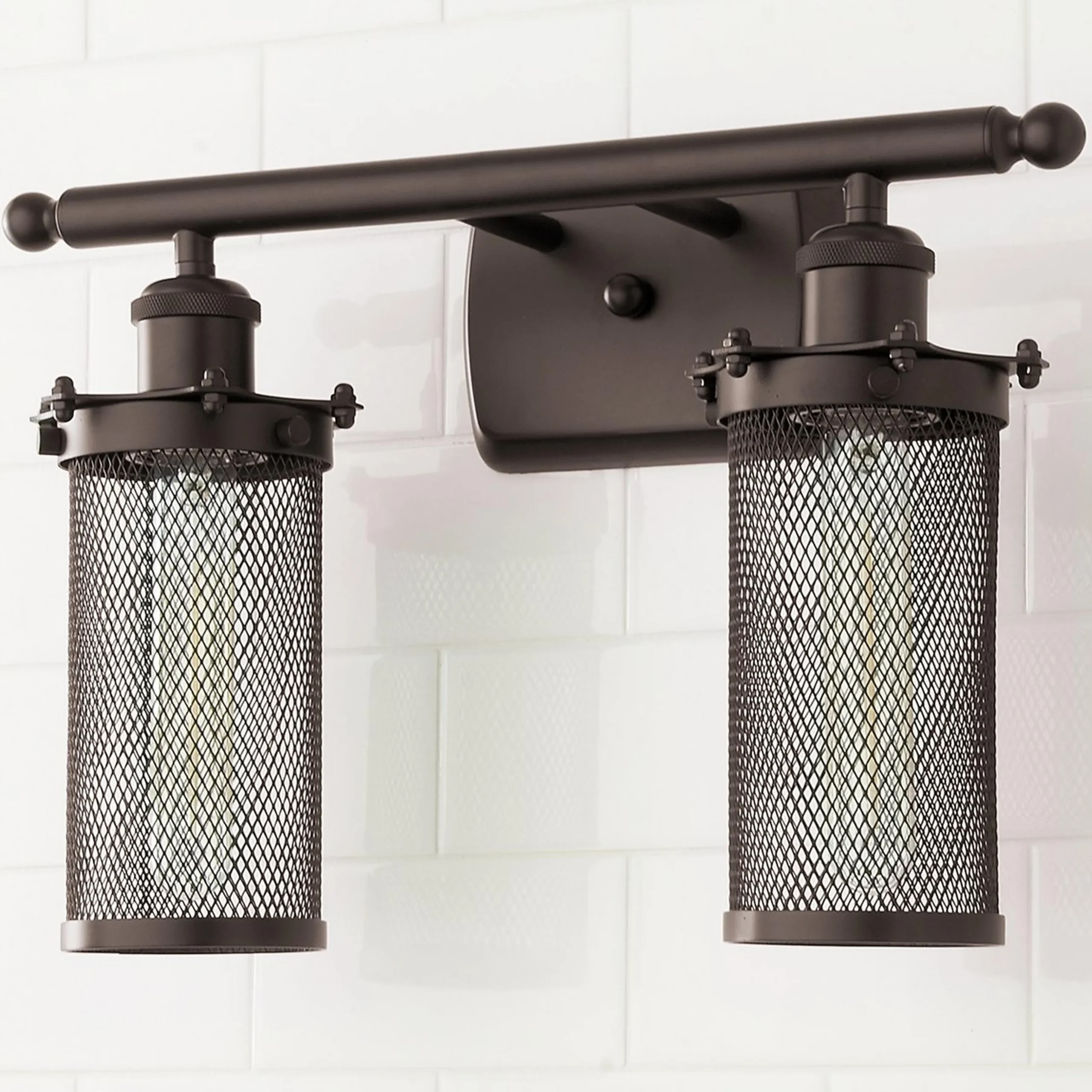 Bleecker Mesh Vanity Light - 2 Light