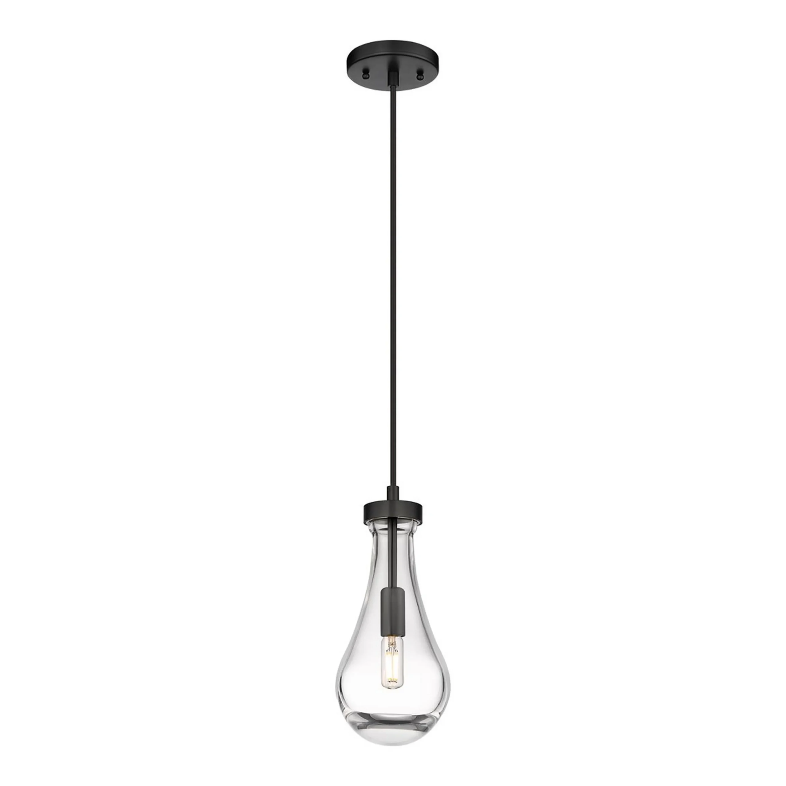 Blythe Clear Glass Pendant