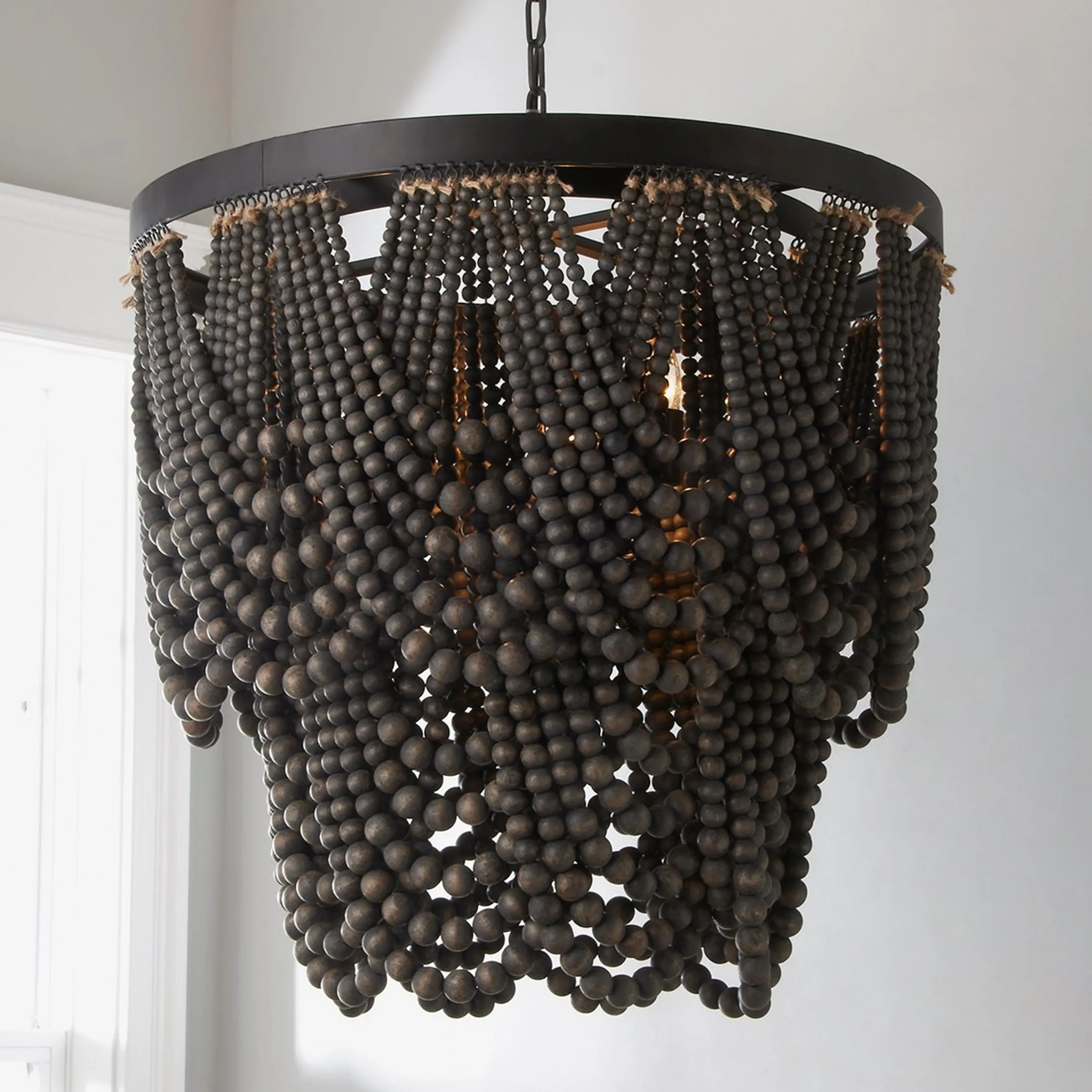 Bohemia Draped Bead Chandelier