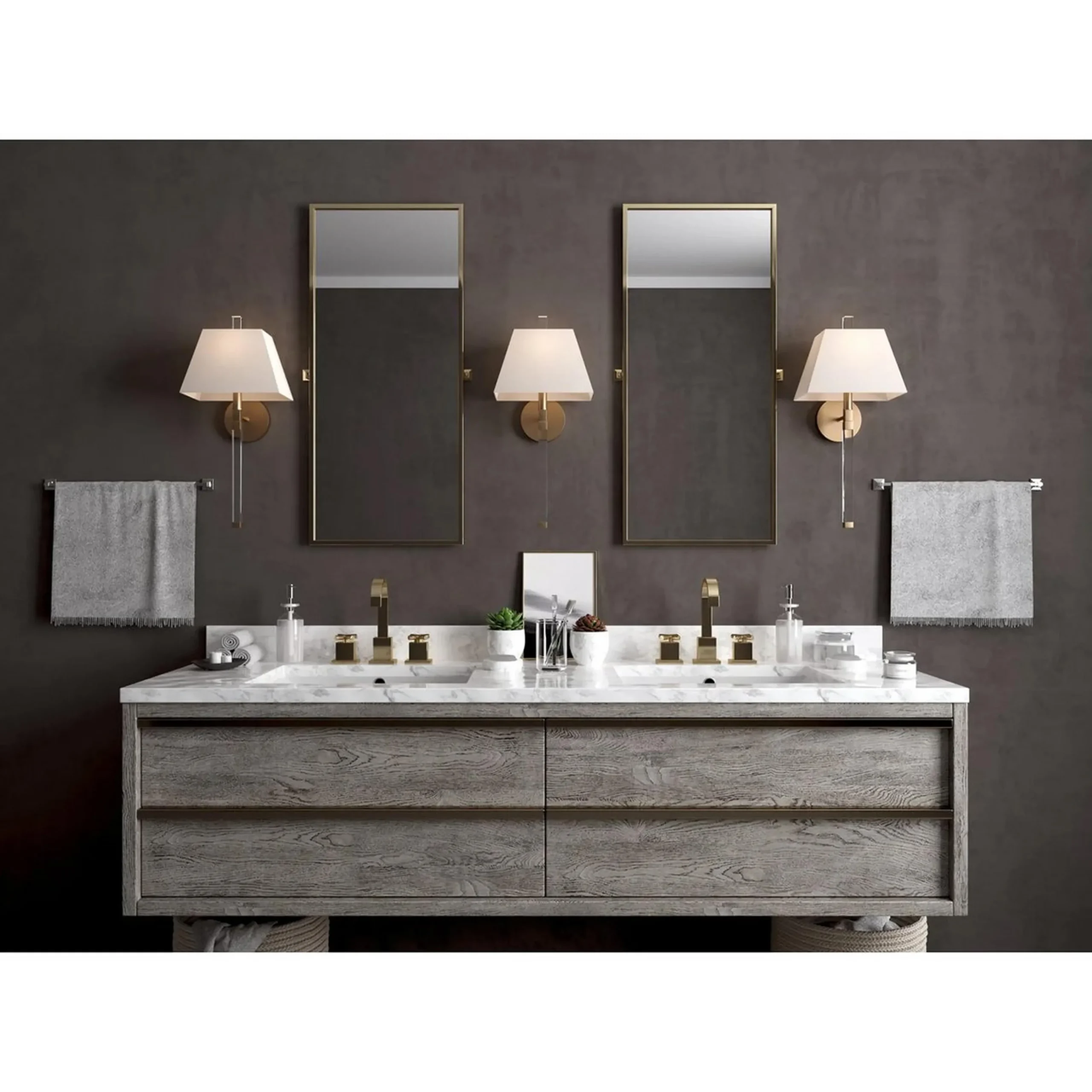 Bold Block Bar Sconce
