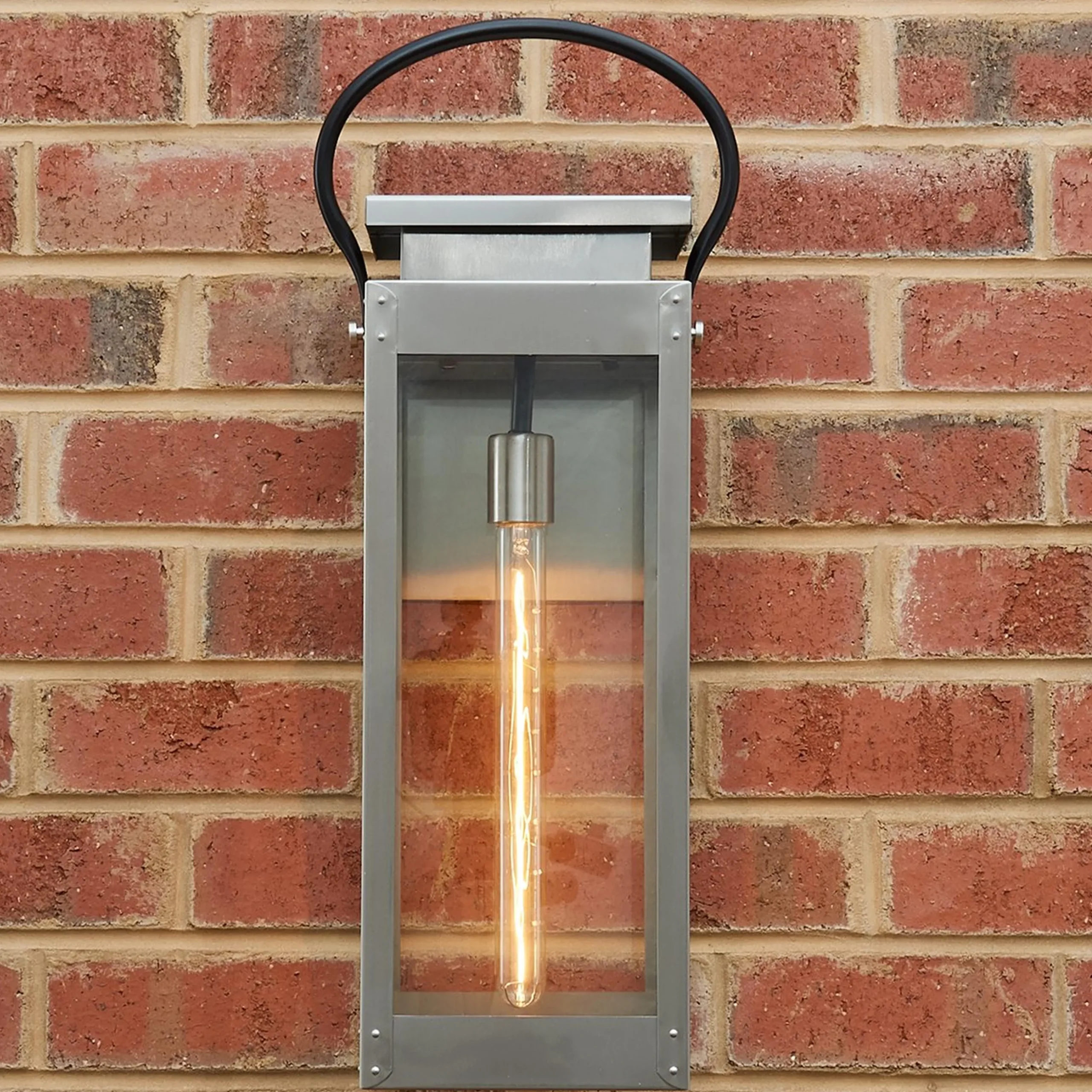 Bolted Box Outdoor Sconce - Large